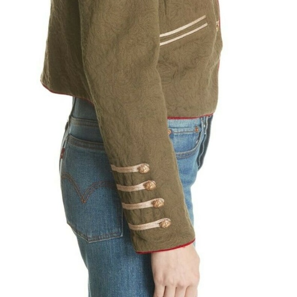 New Free People Embroidered Lauren Band Jacket - Picture 7 of 7